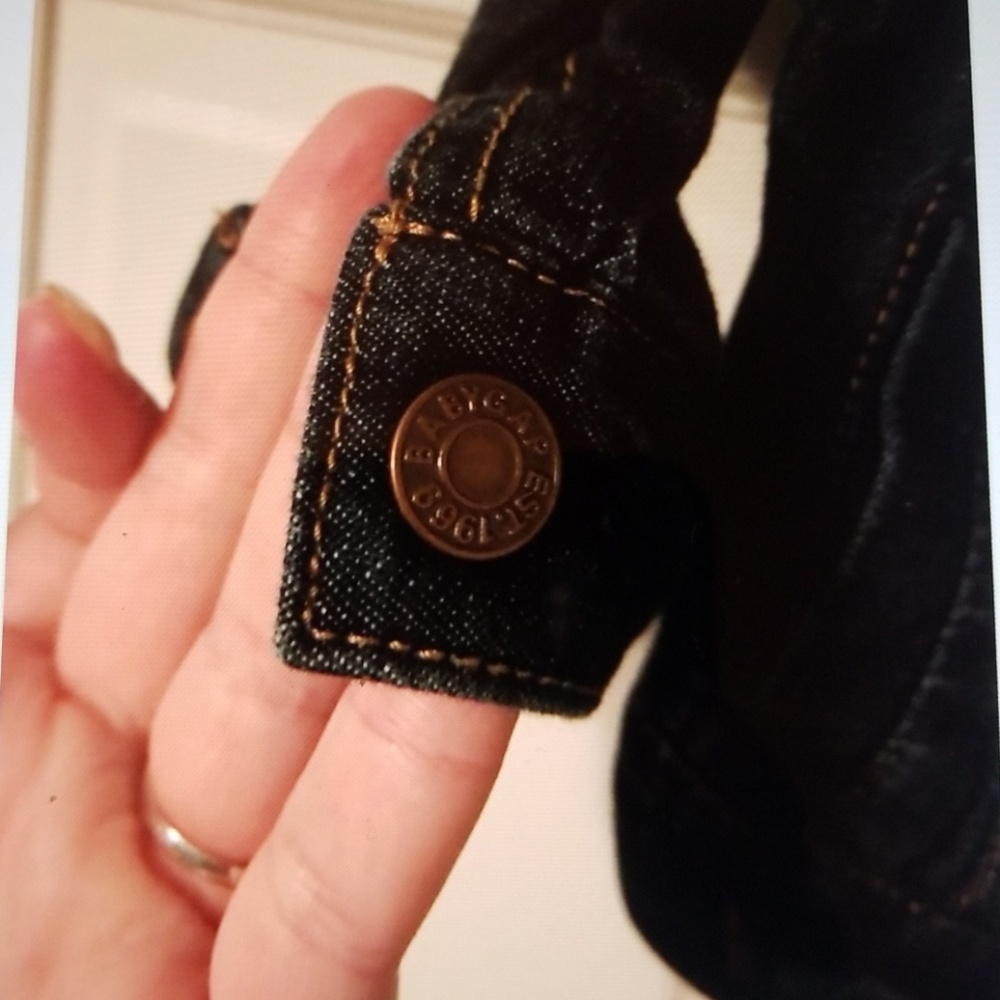 Baby GAP LINED Jean Jacket 6-12 months - Picture 4 of 4